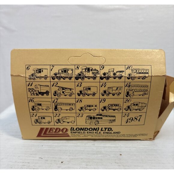 Vintage Coca Cola Die-Cast Metal Toy Vehicle by Lledo Boxed 1985 - Picture 13 of 14